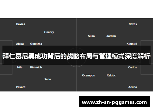 拜仁慕尼黑成功背后的战略布局与管理模式深度解析