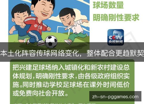 本土化阵容传球网络变化，整体配合更趋默契